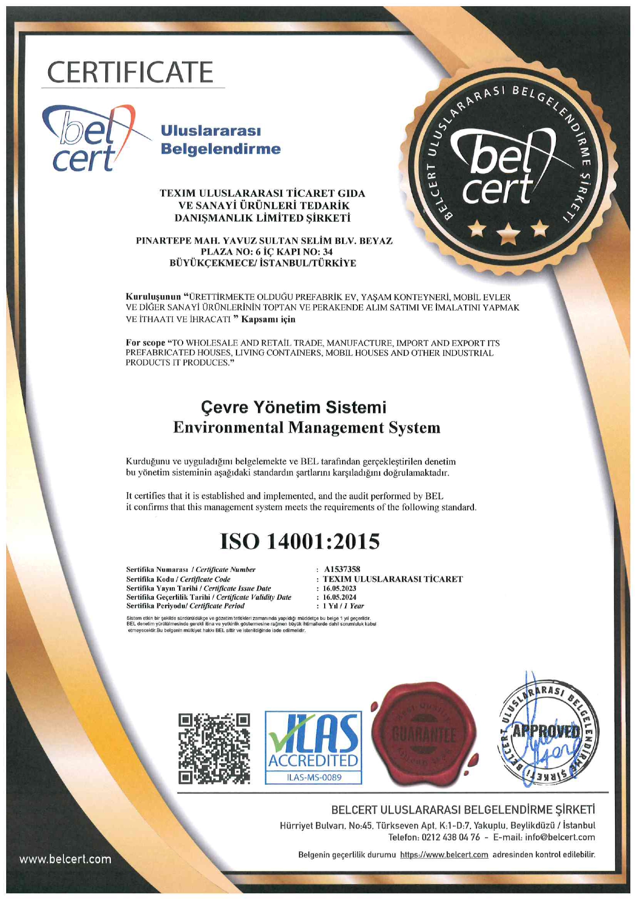 Texim International Trading